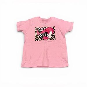 Pink Graphic Kids T-Shirt